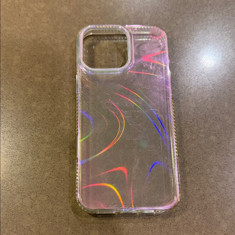 Holographic Clear Phone Case